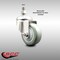 Service Caster 3 Inch 316SS Gray Polyurethane Wheel Swivel 10mm Threaded Stem Caster SCC SCC-SS316TS20S314-PPUB-M1015 - alternate 3